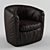 Modern Leather Seat 3D model small image 1