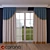 Sheer Window Curtain 3D model small image 1