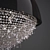 Ethereal Elegance: Manooi Ozero Chandelier 3D model small image 2