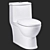 Sleek Duravit Commode: Modern Elegance 3D model small image 2