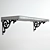 Elegant Wrought Iron Shelf 3D model small image 3