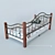 Garda 8R Single Bed - Sleek and Stylish 3D model small image 2