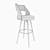 Cecina Bar Stool: Sleek and Stylish 3D model small image 3