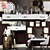 Modern Chic Vanity Set 3D model small image 1