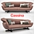 Cassina Modern Sofa: Sleek Design, Perfect Comfort 3D model small image 1