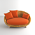 Luxury Love Sofa  Modern Design 3D model small image 2