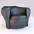 Cozy Lounge Chair 3D model small image 1