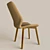 Elegant Cosmo Hester Chair 3D model small image 2