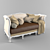 Luxury Comfort: PROVASI Sofa 3D model small image 1