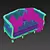 Luxury Comfort: PROVASI Sofa 3D model small image 2