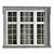 British Classic Window and Door Set 3D model small image 5