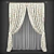 Charming Provence Curtains 3D model small image 1