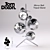 Glimmer Stand: Mirror Ball Tripod 3D model small image 1