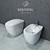 Keramag Citterio Squat Toilet & Bidet 3D model small image 1