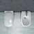 Keramag Citterio Squat Toilet & Bidet 3D model small image 3