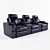 Title: Home Theater Sofa 3D model small image 1