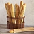 Artisan Baguette Basket 3D model small image 1