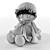 Poly Doll - 387k Polys, 199k Verts 3D model small image 2