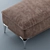 Sleek Rectangular Pouf: Roche Bobois 3D model small image 3