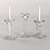 Boho Candle Holders 3D model small image 1