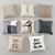 Title: H&M Home 4-Piece Cushion Set 3D model small image 2