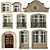 Modern Classic Windows & Doors 3D model small image 4