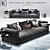 Elis Sofa Set: Luxury and Elegance 3D model small image 1