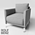 ROLF BENZ CARA 008 Chair - Elegant Comfort 3D model small image 1