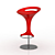 Sleek Adjustable Barstool: Discovery 3D model small image 2