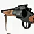 Russian Revolver Gun MP-255 3D model small image 2