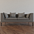 Sleek, Stylish Ultra Modern Sofa 3D model small image 1