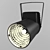 Versatile Interior Floodlight 3D model small image 1