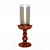 Elegant Interiors: 30cm Tall Candlestick 3D model small image 1