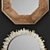 Reflective Elegance: Set of Stunning Mirrors 3D model small image 2