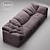 Stylish Casablanca Sofa 3D model small image 3