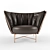 IL Loft Tulip Armchair: Modern Elegance in Every Detail 3D model small image 2