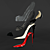 Spike Me Vernis: Elegant High Heel Pumps 3D model small image 2