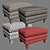 Trevor Ottoman: Stylish and Versatile Seating 3D model small image 3