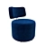 Mokka Cosmo Relax Armchair: Stylish and Comfortable 3D model small image 1