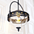 LUSSOLE LSP-9681: Elegant Italian Pendant Light 3D model small image 2