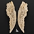 Elegant Thelma Wing Wall Art 3D model small image 1