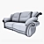 Rimini Direct Sofa: Modern Comfort 3D model small image 2