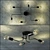 Industrial Loft Chandelier Trio 3D model small image 2