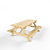 Title: Outdoor Retreat Set: Garden Gazebo & Table 3D model small image 3