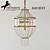 Ancient Elegance Crystal Chandelier 3D model small image 1