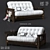 Indonesian Sofa: Authentic and Stylish! 3D model small image 1