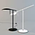 Sleek Adjustable Aluminum Table Lamp 3D model small image 2