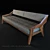 Emirson Sofa: Handcrafted Luxury 3D model small image 1