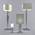 Elegant Poltrona Frau Lamps 3D model small image 1