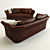 Vincent 3-Seater Sofa 3D model small image 2